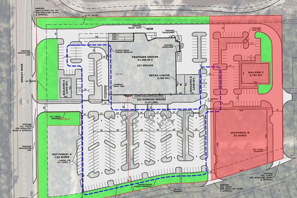 Henley Grocery site plan r1080x720