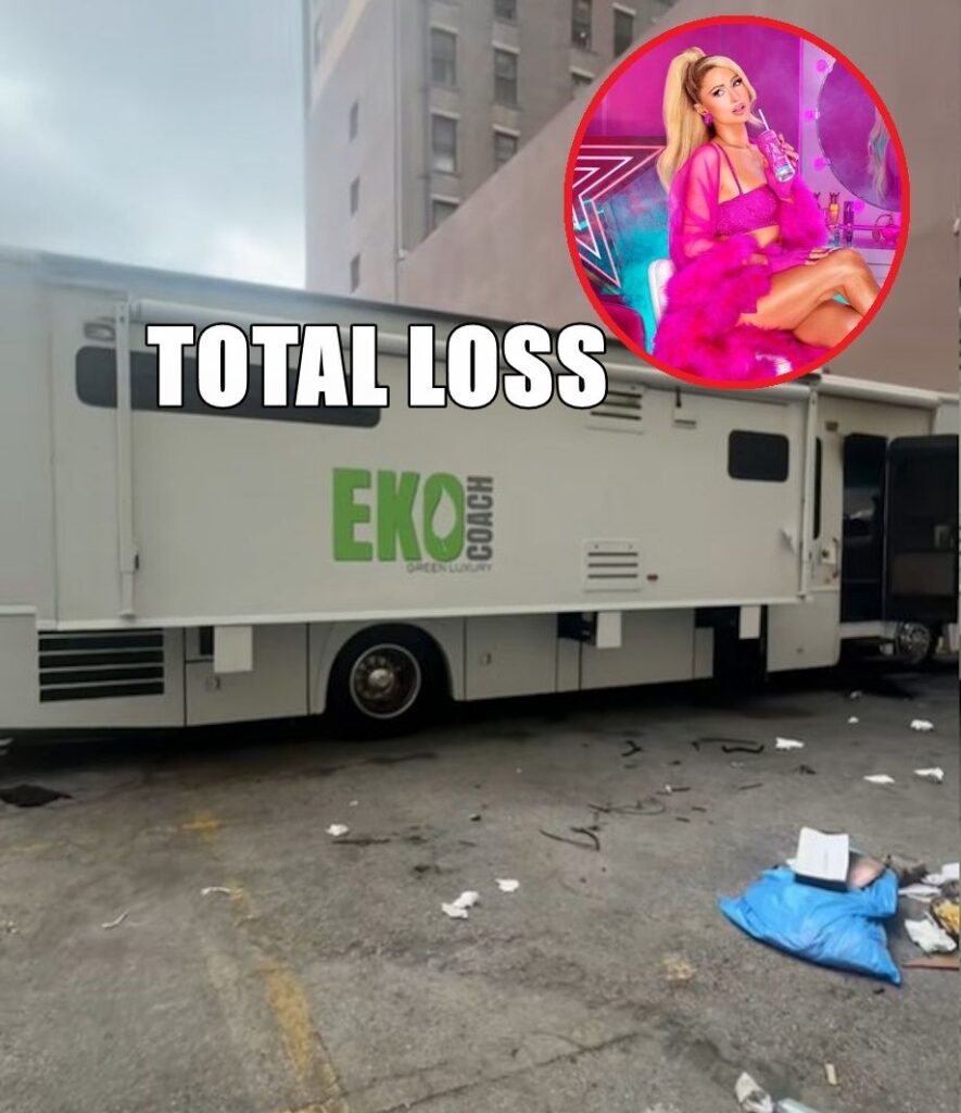 paris hilton s trailer burns down to a crisp everything inside is lost 238575 1