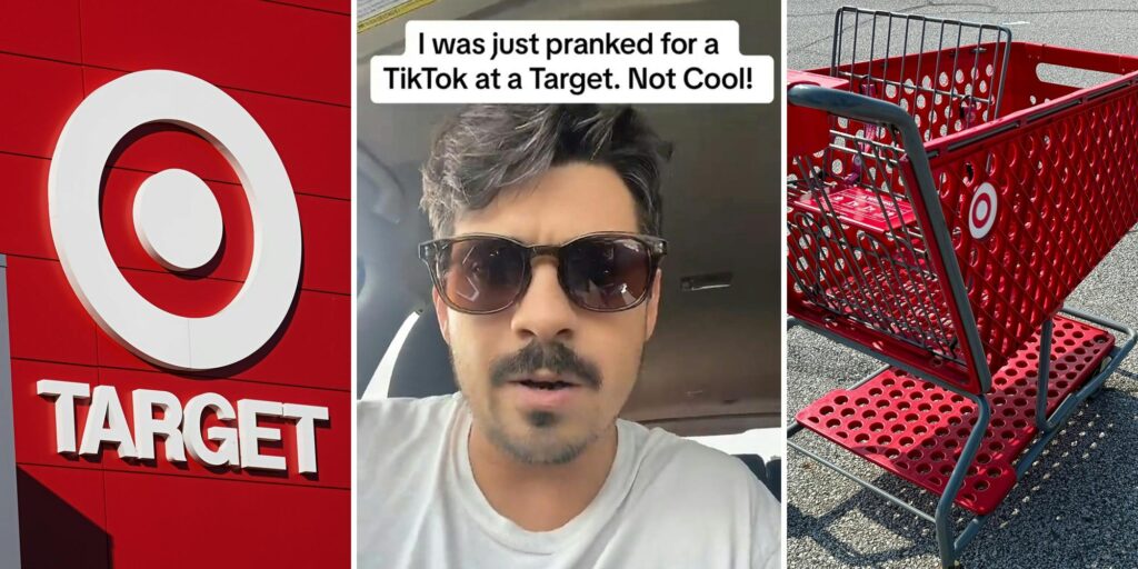 target cart prank