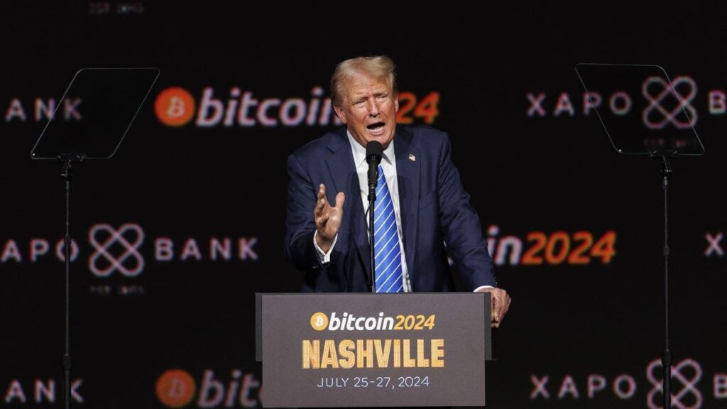 Donald Trump bitcoin conference