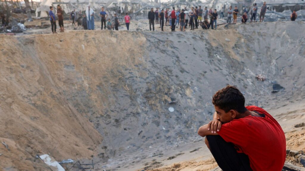 skynews tent camp gaza israel 6680761