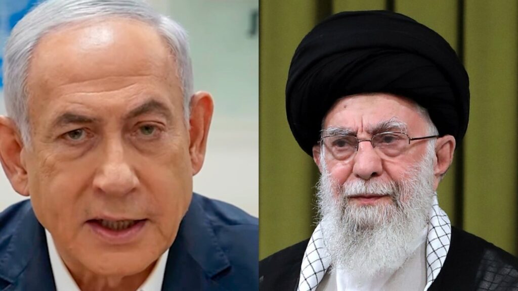 Benjamin Netanyahu and Ayatollah Khamenei 1728044816513 1729413296976