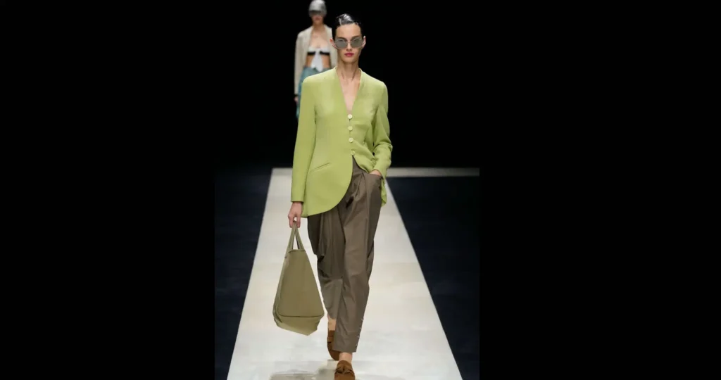 Emporio Armani Spring Summer2025 Womenswear Italie Milan ©Launchmetrics.webp