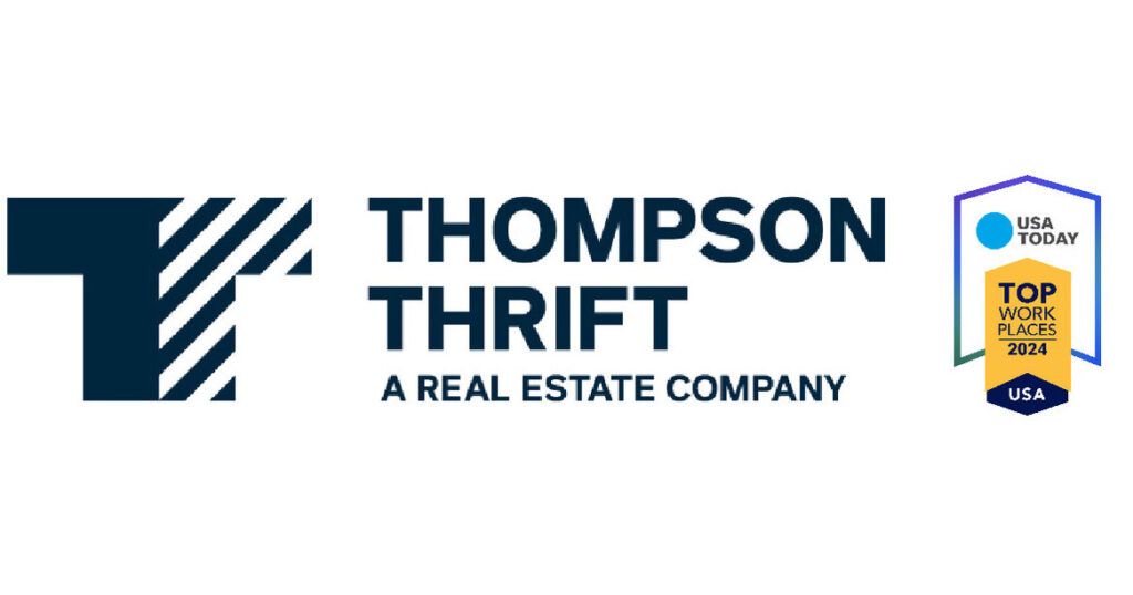 Thompson Thrift Top Work Places Logo