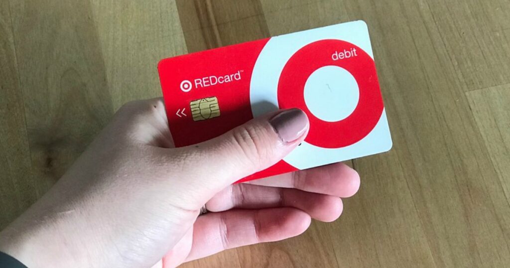 target redcard debit card