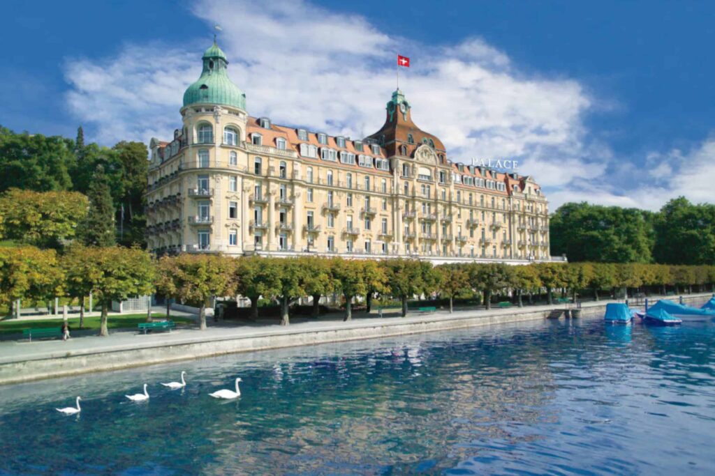 Hotels Mandarin Oriental Palace Luzern exterior