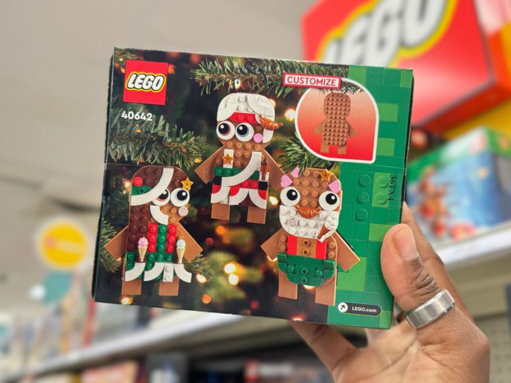 LEGO Gingerbread Ornaments at Target