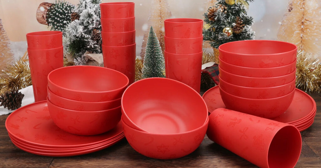 Mainstays Holiday Collection Red