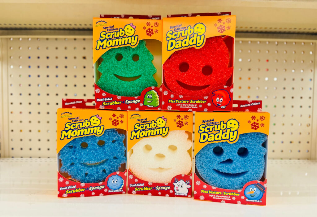 Scrub Daddy Holiday Sponges Target