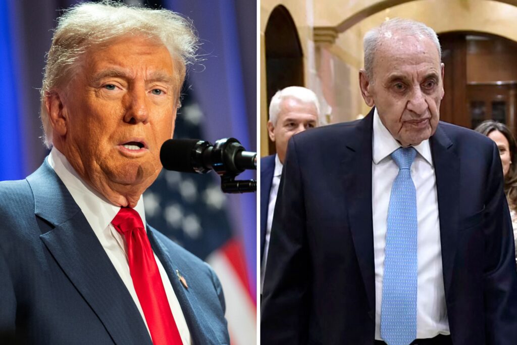 donald trump nabih berri