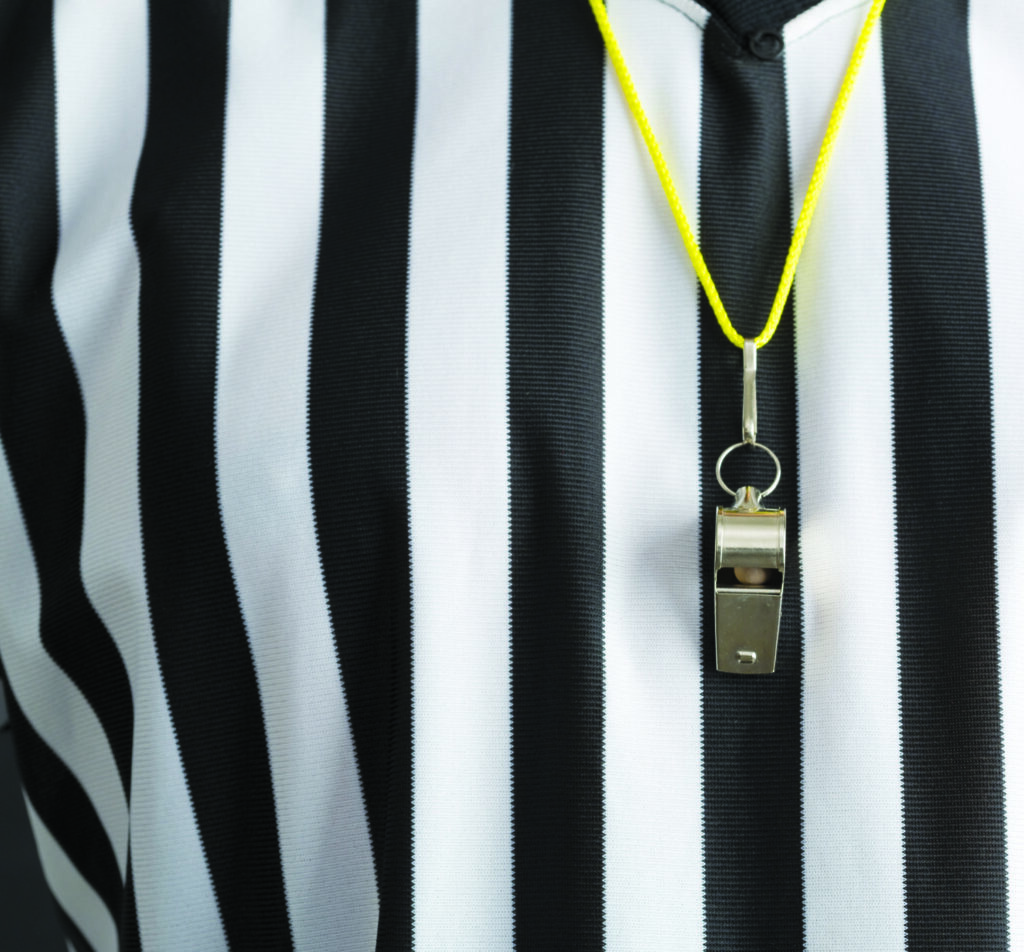 generic referee whistle sports official