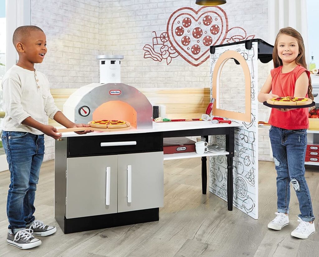 little tikes little tikes real wood pizza restaura