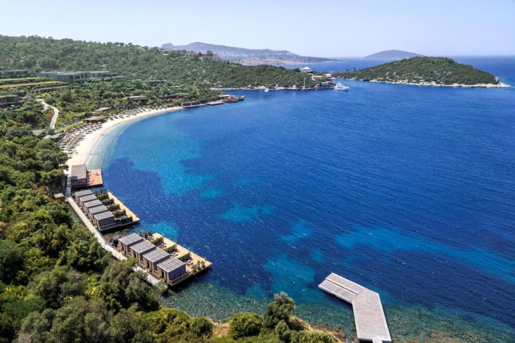 mandarin oriental bodrum beach sea