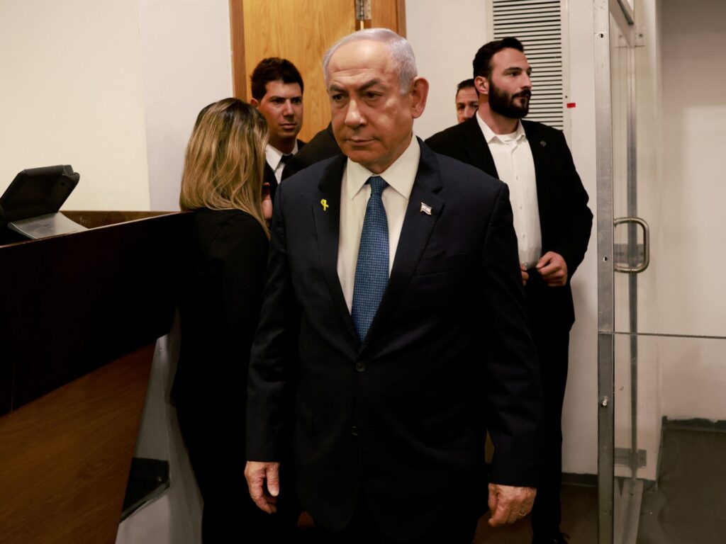 2024 12 10T085137Z 1073367710 RC28MBA6DH3K RTRMADP 3 ISRAEL NETANYAHU TRIAL 1733853567