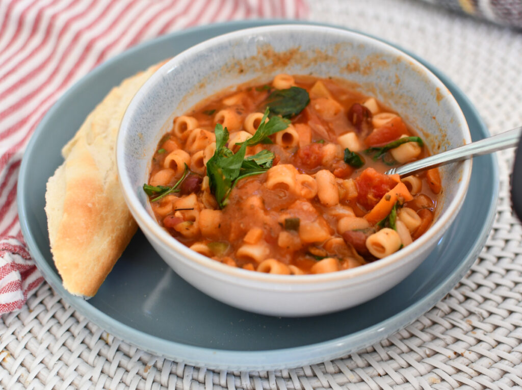 Meatless Minestrone Soup 1