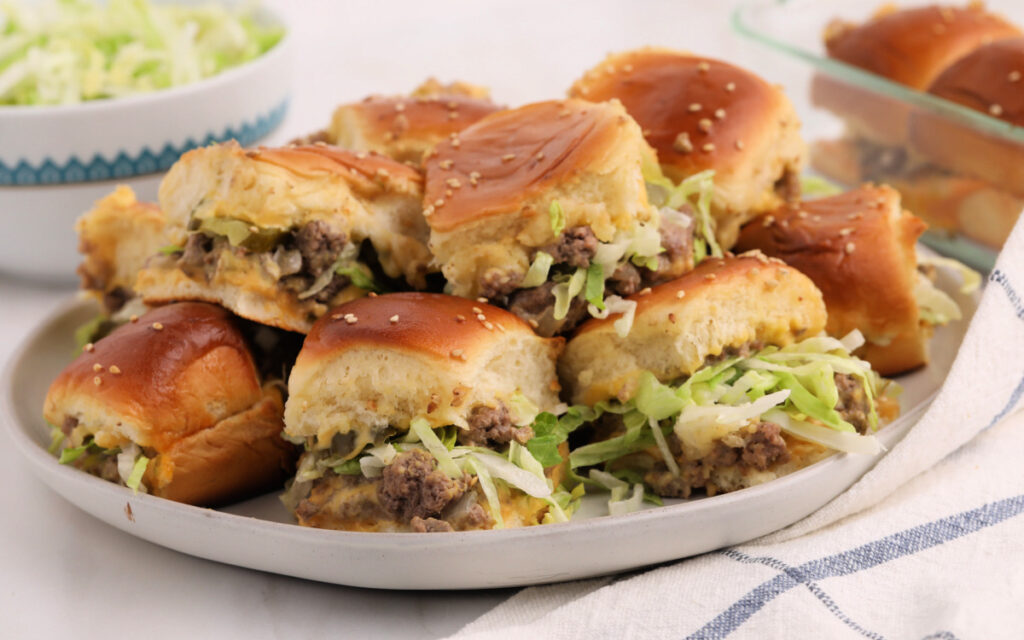 Mini Big Mac Sliders