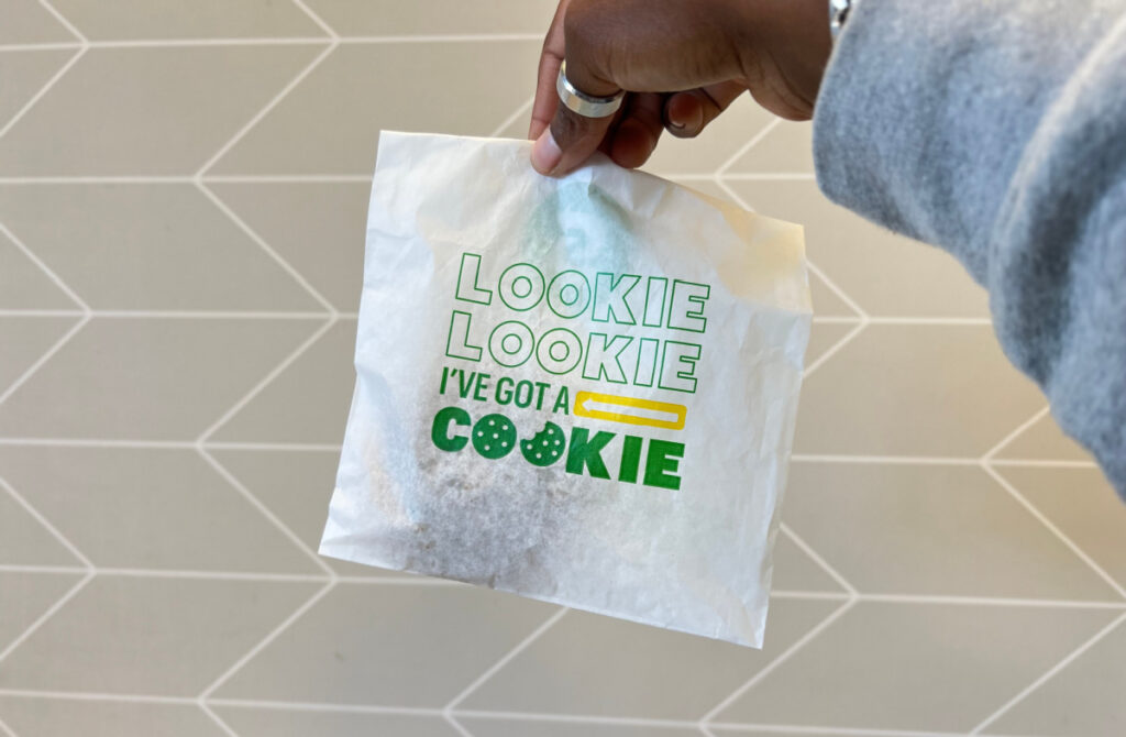 Subway Cookie Package