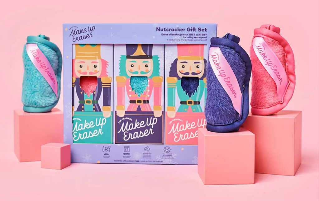 makeup eraser gift set nutcracker