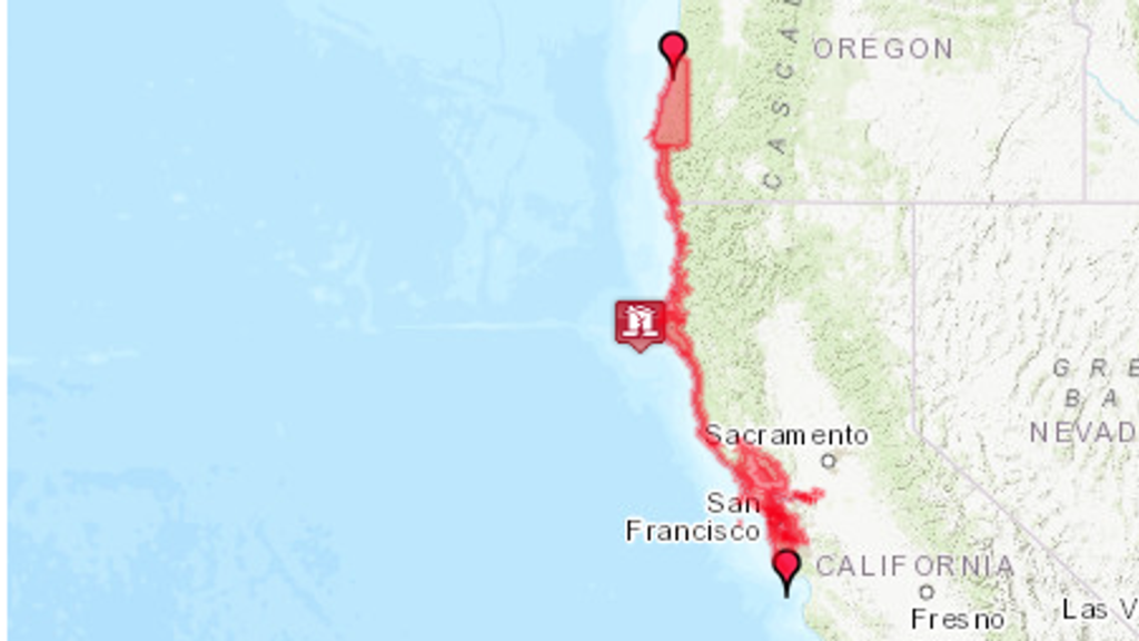 skynews tsunami warning california 6767793