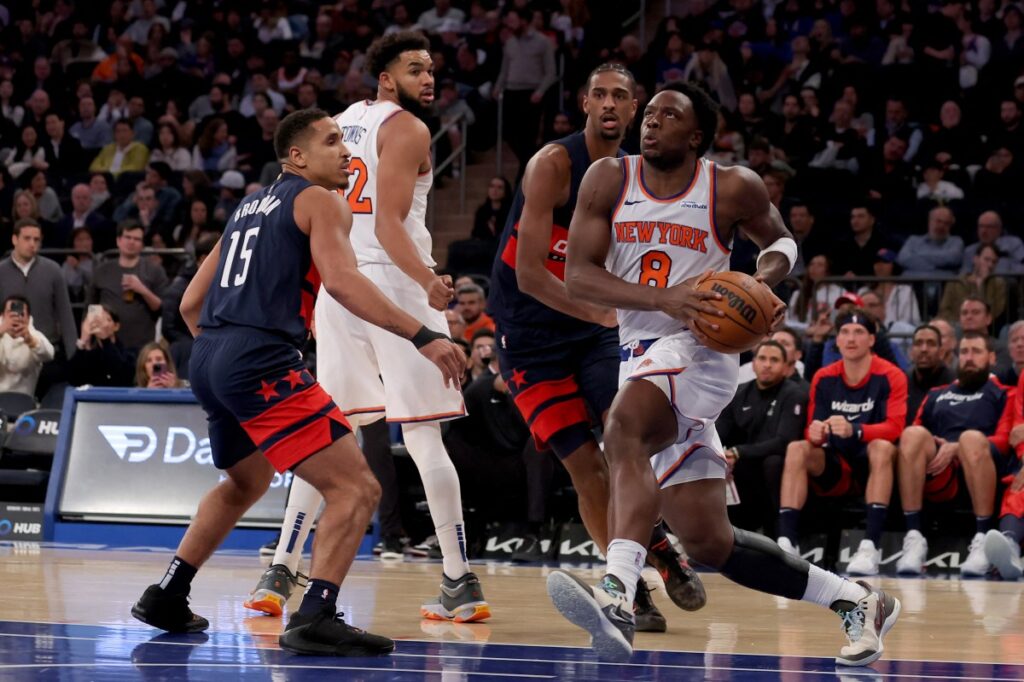 2024 11 19T024939Z 1855049072 MT1USATODAY24795456 RTRMADP 3 NBA WASHINGTON WIZARDS AT NEW YORK KNICK