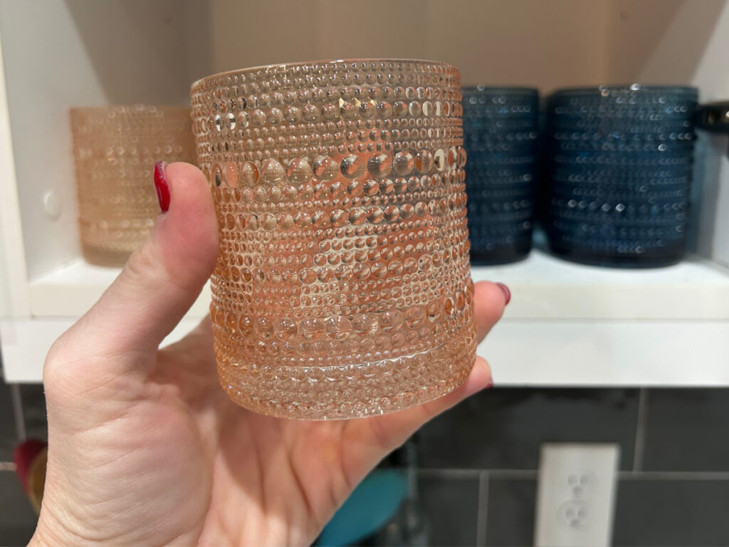 hobnail glasses