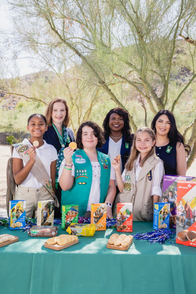 February QCBNNewsRelease GirlScoutCookieSeason Scouts Photo 1 scaled