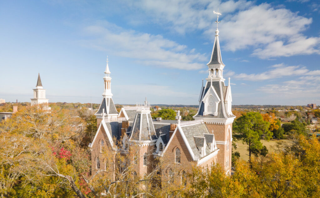 Spires in Fall