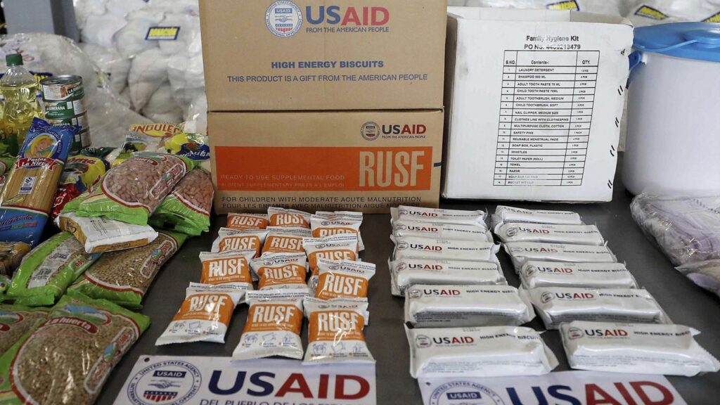 USAID humanitarian aid AP