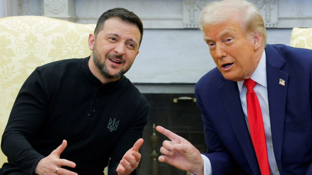 skynews donald trump volodymyr zelenskyy 6842470