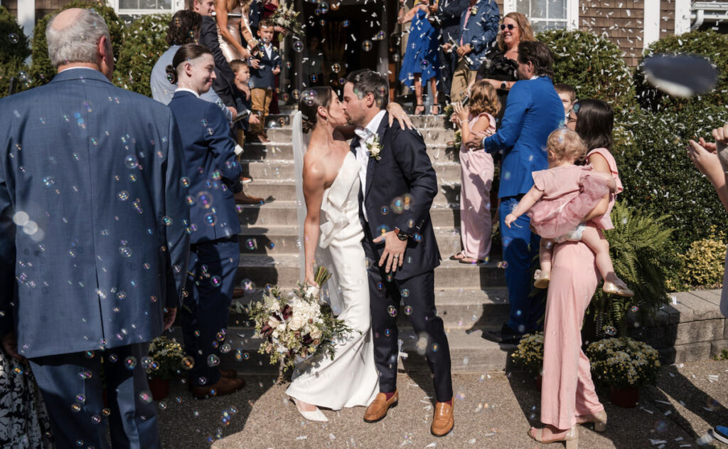 wedding bride and groom