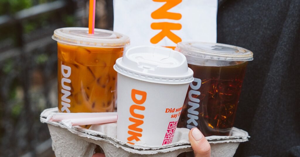 dunkin coffee